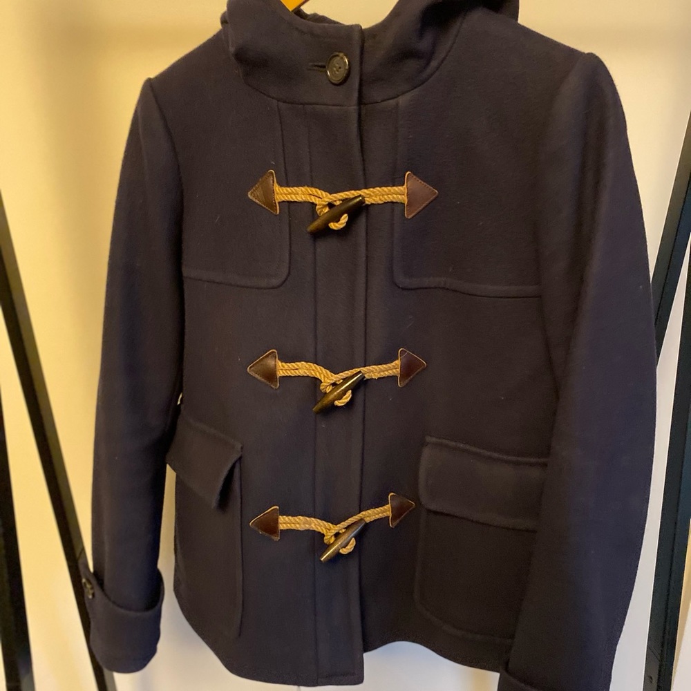 JCrew Wool Toggle Peacoat